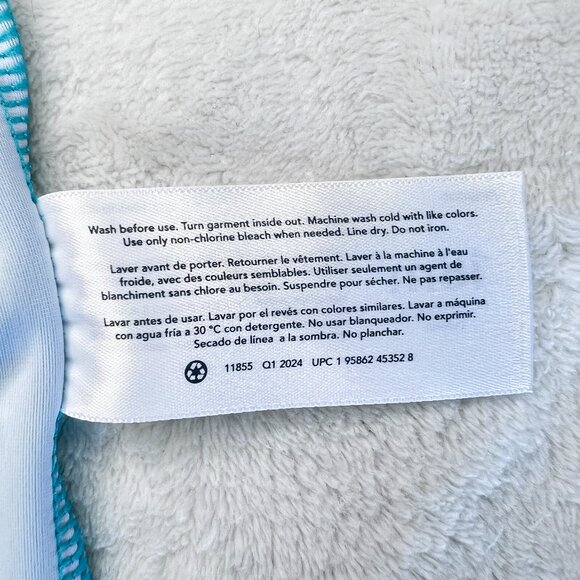 Carter's One Piece Rashguard Swimsuit | Baby Boys | 18 months | Sharks | Blue - Picture 9 of 9